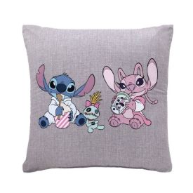 Almofada Decorativa 43X43 cm Disney Hedrons - Stitch Xepa