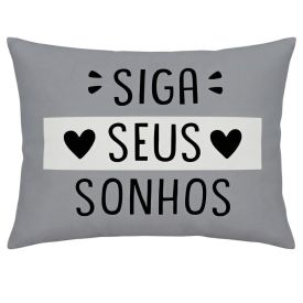 Almofada Funny 35X45cm Havan Casa - Cinza Sonhos 