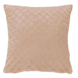 Almofada Plush Inove Liso Matelassado 45X45cm Hedrons - AVELA