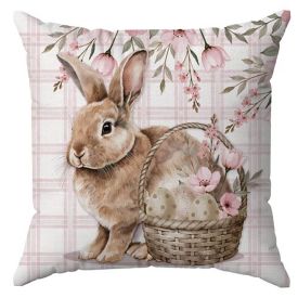 Almofada Decorativa 48X48cm Páscoa Havan Casa - Rosa