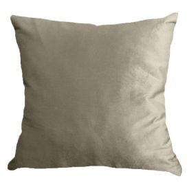 Almofada Veludo 50X50 cm Liso Havan Casa - Champagne