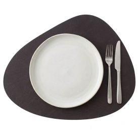Americano Avulso Dupla Face Orgânico Milano Havan Casa - Marrom e Preto