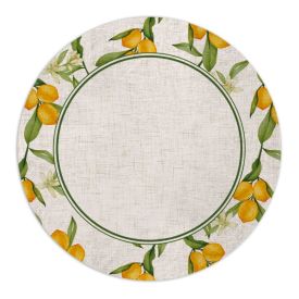 Fundo De Prato Viena 40 Cm Havan Casa - Limão Siciliano