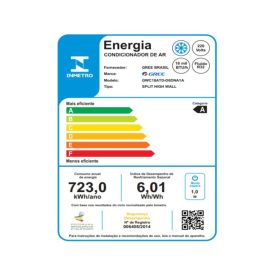 Ar Condicionado Gree 18000 Btus Frio Inverter Gwc18atd-D6dna1a - 220V