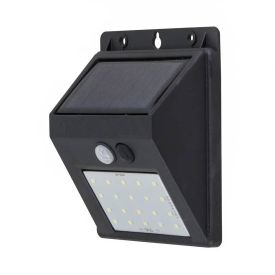 Arandela Solar Zyon 4W Com Sensor Gaya - 3000K