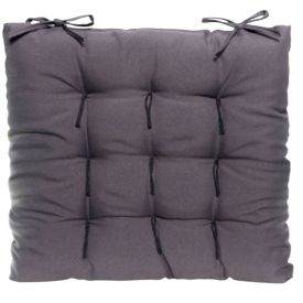 Assento Futton 40X40 cm Liso Oxford Havan Casa - Cinza