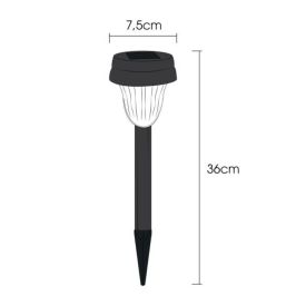Luminária Solar Balizadora Abs Led Ecoforce - Preto
