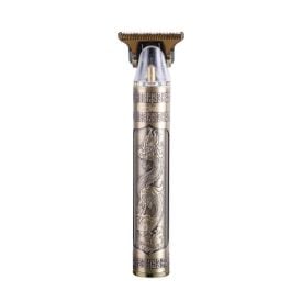 Barbeador Elétrico Klicke Com Capa De Proteção - Dourado