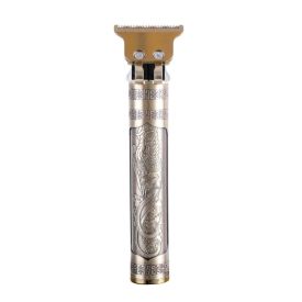Barbeador Elétrico Klicke Com Capa De Proteção - Dourado