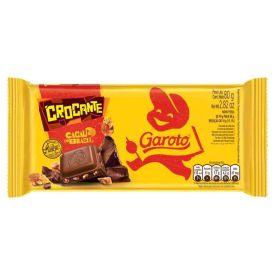 Barra De Chocolate Ao Leite Crocante Garoto - 80g