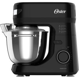 Batedeira Planetária Oster Bowl Inox 12 velocidades 3 batedores OBAT641