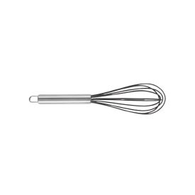Batedor de Claras com Cabo Inox Havan Casa 25Cm - Preto