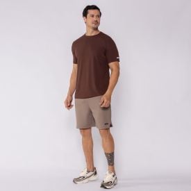Bermuda Esportiva Masculina Interlock Scream Areia