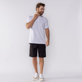 Bermuda Masculina De Alfaiataria Gangster Preto