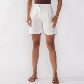 Bermuda Feminina De Alfaiataria Patricia Foster