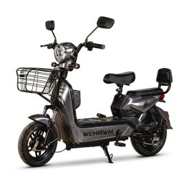 Bicicleta Elétrica Wehawk Wx-03 Basket 800W Bateria Lítio 48V - Cinza