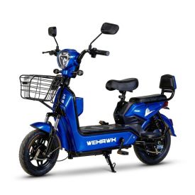 Bicicleta Elétrica Wehawk Wx-03 Basket 800W Bateria Lítio 48V - Azul