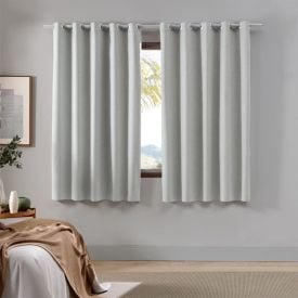 Cortina para Quarto e Sala 2,60X1,70 m Blackout Uniblock Havan Casa - Cinza