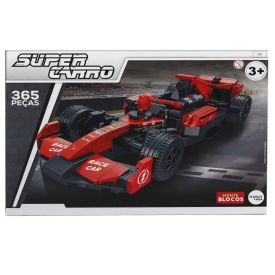 Blocos de Montar Super Carro 365 Peças Havan Toys - HBR0963