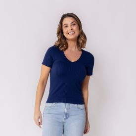 Blusa Feminina De Poliamida Sem Costura Patricia Foster