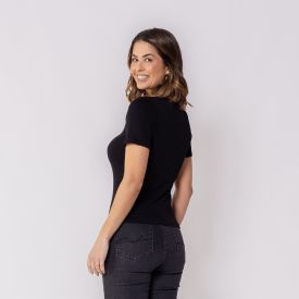 Blusa Feminina De Poliamida Sem Costura Patricia Foster