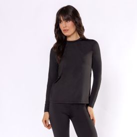Blusa Térmica Feminina Segunda Pele Scream Preto