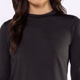 Blusa Térmica Feminina Segunda Pele Scream Preto