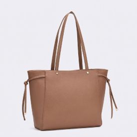 Bolsa Feminina Tote Bag Alice Palucci Marrom