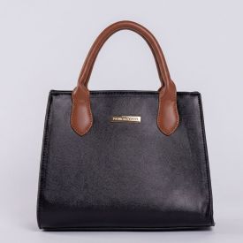 Bolsa Feminina Tote Bag Patricia Foster - PRETO U