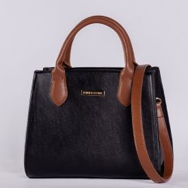 Bolsa Feminina Tote Bag Patricia Foster - PRETO U