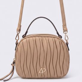 Bolsa Feminina Transversal  Alice Palucci Nude