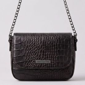 Bolsa Feminina Transversal Patricia Foster - PRETO U