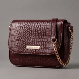 Bolsa Feminina Transversal Patricia Foster - CEREJA U