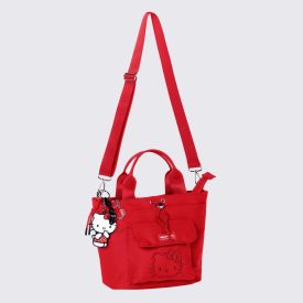 Bolsa Tiracolo Hello Kitty Sanrio - Vermelho