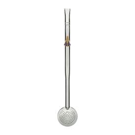 Bomba Chimarrão Inox Sem Rosca 28Cm Galant - Sortido