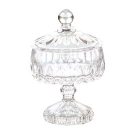 Bomboniere Com Pé Cristal Louise Wolff - Cristal