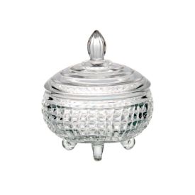 Bomboniere com Pé Framentti L'hermitage 12Cm - Cristal