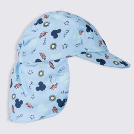 Boné Infantil Menino Mickey 1 a 3 Anos Disney Azul
