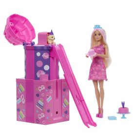 Boneca Barbie Surpresa Party Unboxed Acess&oacute;rios Mattel