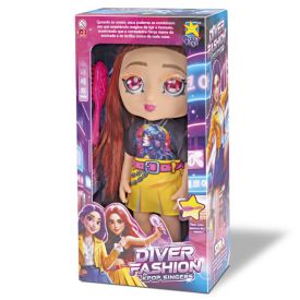 Boneca Fashion K-Pop Singers Zuri Divertoys
