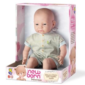 Boneca New Born Fofuxinhos Menino Divertoys