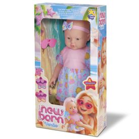 Boneca New Born Verão Divertoys