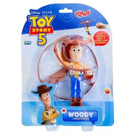 Boneco Woody Lança Discos Toy Story Toyng