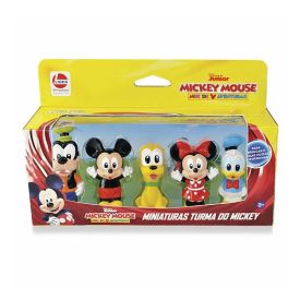 Bonecos Dedoche Miniaturas Turma do Mickey Líder Brinquedos - 240
