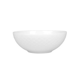 Bowl Vidro Opalino Geom&eacute;trico Havan Casa 600Ml - Branco
