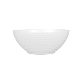 Bowl Vidro Opalino Tric&ocirc; Havan Casa 600Ml - Branco