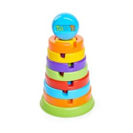 Brinquedo Did&aacute;tico Acha Formas Encaixe os Pares Ta Te Ti Brinquedos