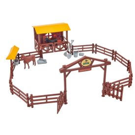 Brinquedo Fazendinha Mini Ranch Horseville Adijomar - Sortido