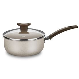 Panela Caçarola Aura 16Cm Mta - Baunilha