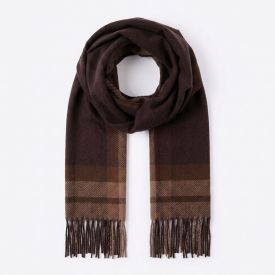 Cachecol Masculino Em Tricot Thing Xadrez